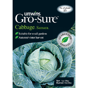 Unbranded Cabbage Samara Vegetable Seeds