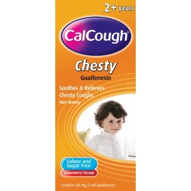 Unbranded Calcough Chesty Cough Mixture Syrup 125 ml