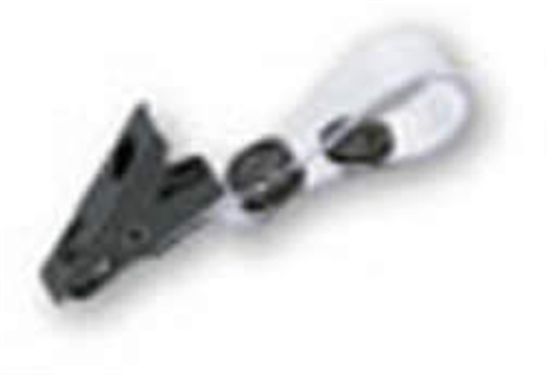 STAINLESS STEEL CROCODILE CLIP THAT HOLDS THE TUBING NEAR TO YOUR MOUTH BY CLIPPING ONTO YOUR