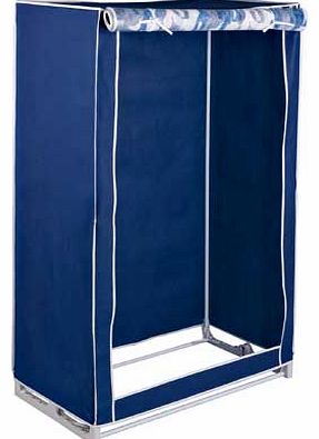This canvas roll up wardrobe is lightweight