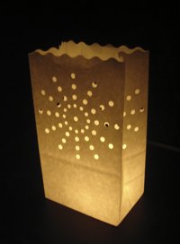 Unbranded Candle Lantern - 10 Pack Natural