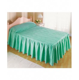 Unbranded CANDLEWICK FITTED BEDSPREAD