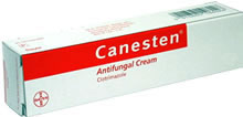 Cream containing: Clotrimazole 1% w/w. Treatment o