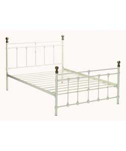 Canterbury Ivory Double Bedstead - Frame Only