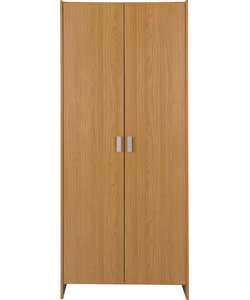 Unbranded Capella 2 Door Wardrobe - Oak Effect