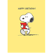 Unbranded Card - Snoopy - Birthday