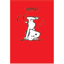 Unbranded Card - Snoopy - Yippee!