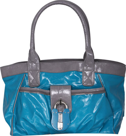 Unbranded Carli padlock bag blue