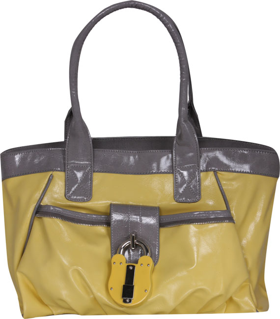 Unbranded Carli padlock bag yellow