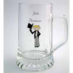 Unbranded Cartoon Character Crystal Stern Pint Glass Usher