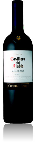 Unbranded Casillero del Diablo Merlot 2007 Rapel Valley (75cl)