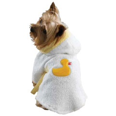 Unbranded Casual Canine Terry Towelling Bath Robe XSml/Sml