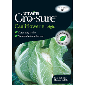 Unbranded Cauliflower Raleigh Vegetable Seeds