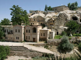 Unbranded Cave hotel in Cappadocia, Turkey