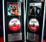 YOU can have a gold disc of any song  by any artist  or even your own song  performed by yourself