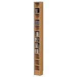 BEECH EFFECT "LIBRARY" BOOKCASE RANGE - A feature-