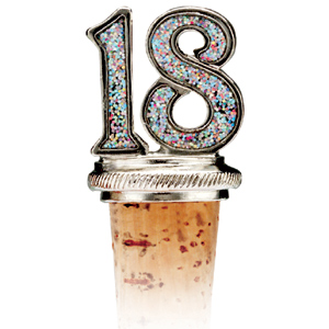 Unbranded Celebration 18th Birthday Bottle Stopper
