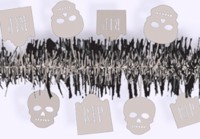 Unbranded Cemetery Terror Tinsel Garland 4.6m