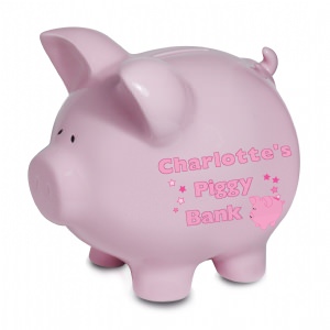 Unbranded Ceramic Piggy Moneybank (Blue)