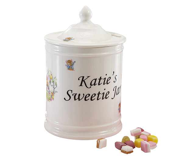 Unbranded Ceramic Sweetie Jar Mouseykins