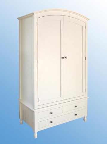Unbranded Cereste Painted Wardrobe with Drawers