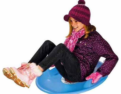 Lightweight and flexible. this skid kid sledge from Chad Valley is simple to use; simply sit on the disk and hold on tight for a fast ride in the snow! The handles offer extra stability and spherical shape ensures a go on this sledge will make you fi