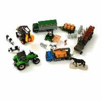 Chad Valley Farm Tractor Playset - Colours and Characters May Vary