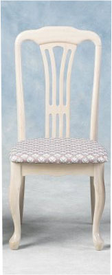 Blush lime Sorrento dining chair with upholstered seat
