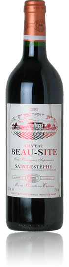 Unbranded Chandacirc;teau Beau-Site 2003 Saint-Estandegrave;phe, Cru Bourgeois Supandeacute;rieur (75cl)