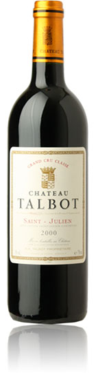 Unbranded Chandacirc;teau Talbot 2000 St-Julien, 4andegrave;me Cru Classandeacute; (75cl)