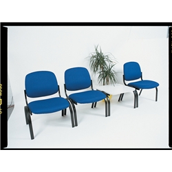 Charcoal Futura Reception Range Centre Chair.