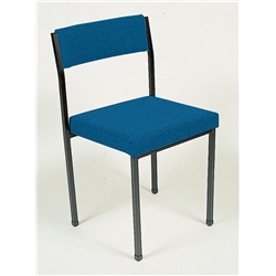 Charcoal Multi Purpose Stacking Chair.
