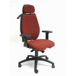 Charcoal Trader High Back Manager Chair.