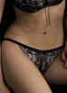 The Arianne Charlotte hipster thong has a fashiona