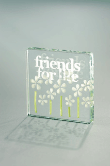 Unbranded Charming miniature token friends for life flowers