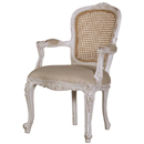 Chateau white painted childs armchair furniture