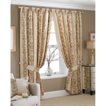 Unbranded Chatham Natural Lined Curtains 117x183cm