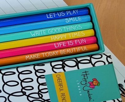 Unbranded Cheerful Pencils Set 5433