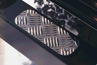 Chequer plate protection kit for Defender 110SW -