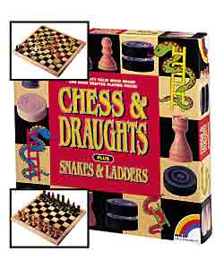 Chess/Draughts/Snakes and Ladders