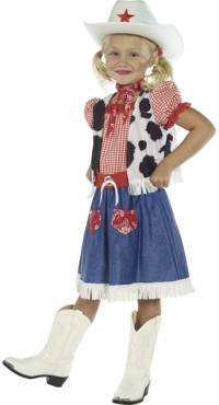 Unbranded Childs Costume: Cowgirl Sweetie (Small 4-6 yrs)
