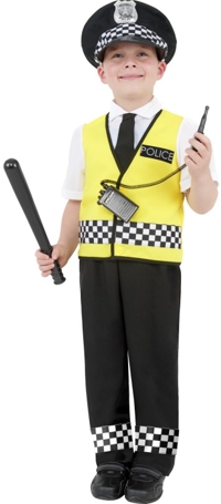 Unbranded Childs Costume: Police Boy (Small 4-6 yrs)