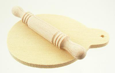 Chopping Board and Rolling Pin