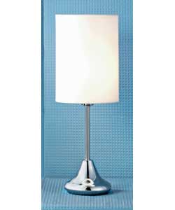Chrome Base Table Lamp