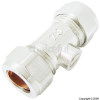 Unbranded Chrome-Plated Isolating Valve 15mm