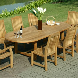 Offering an alternative from the classic design kingdom teak offers new tables with added thickness 