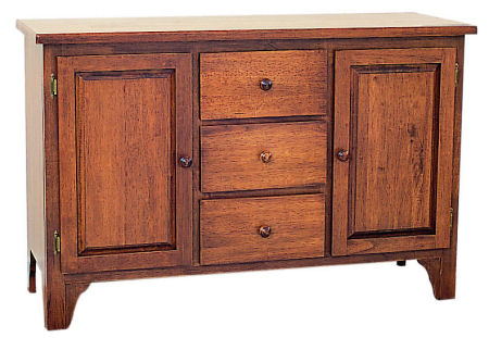 The Chunky Rustic Sideboard from The Furniture Warehouse offers a great combination of quality and