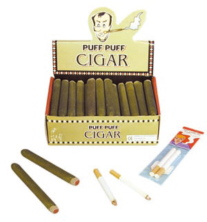 One choice amongst many for fake cigars and cigarettes
