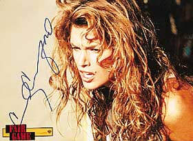 Cindy Crawford signed picture