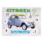 Citroen 2CV tribute plaque